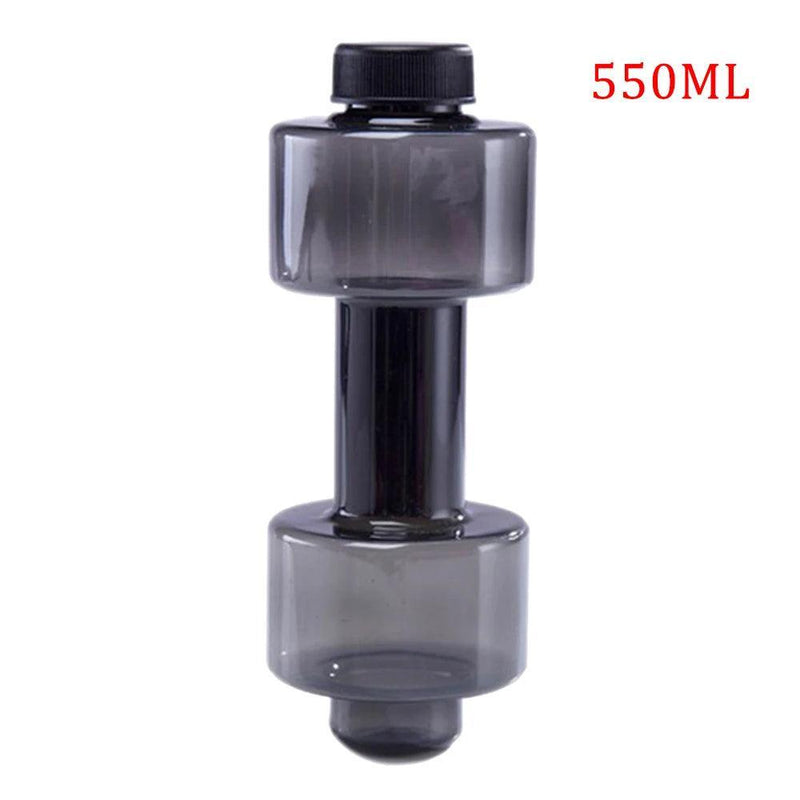 Water Dumbbell Sport Bottle Large Capacity Gym Running Fitness Bodybuilding Exercise Outdoor Bicycle Camping Cycling Bottle - Core Dynamic Fitness