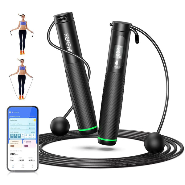 9FT Adjustable Smart Jump Rope - Core Dynamic Fitness