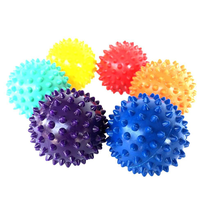 PVC Spiky Massage Ball Trigger Point Sport Fitness Hand Foot Pain Stress Relief Muscle Relax Ball - Core Dynamic Fitness