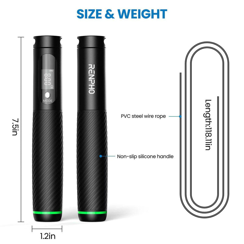 9FT Adjustable Smart Jump Rope - Core Dynamic Fitness