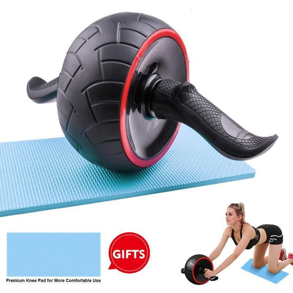 Ab Roller Automatic Rebound Roller Wheel for Abdominal Strength Core Training Gym Home Exercise Workout Fitness - Core Dynamic Fitness