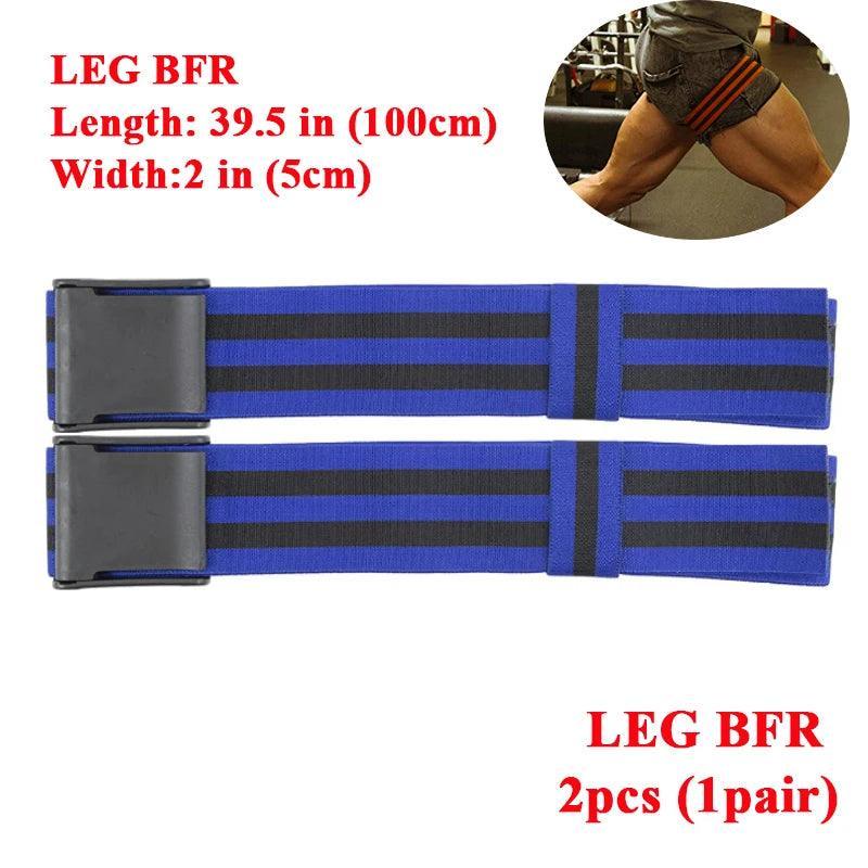 Fitness Gym Equipment Training BFR Occlusion Bands Bodybuilding Weightlifting Arm Leg Muscle Growth Blood Flow Restriction Bands - Core Dynamic Fitness