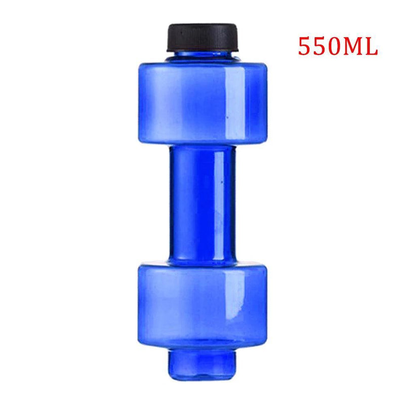 Water Dumbbell Sport Bottle Large Capacity Gym Running Fitness Bodybuilding Exercise Outdoor Bicycle Camping Cycling Bottle - Core Dynamic Fitness