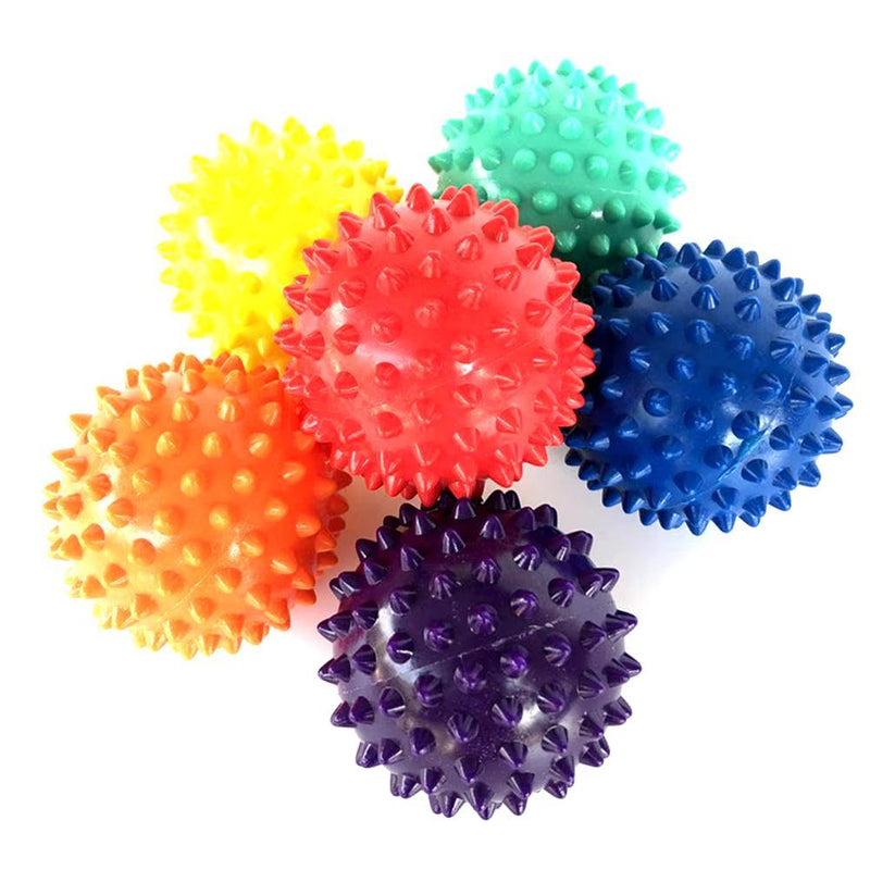 PVC Spiky Massage Ball Trigger Point Sport Fitness Hand Foot Pain Stress Relief Muscle Relax Ball - Core Dynamic Fitness