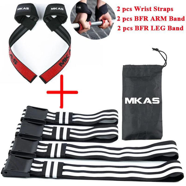 Fitness Gym Equipment Training BFR Occlusion Bands Bodybuilding Weightlifting Arm Leg Muscle Growth Blood Flow Restriction Bands - Core Dynamic Fitness