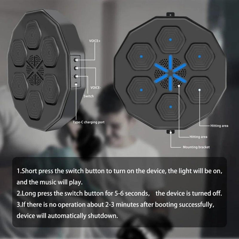 Electronic Music Boxing Machine - Core Dynamic Fitness