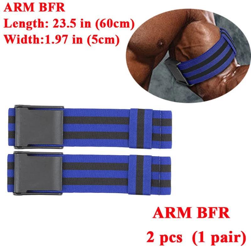 Fitness Gym Equipment Training BFR Occlusion Bands Bodybuilding Weightlifting Arm Leg Muscle Growth Blood Flow Restriction Bands - Core Dynamic Fitness