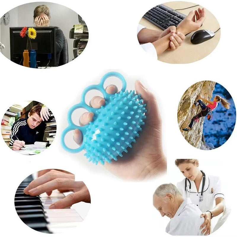 Hand Grip Strengthener Finger Exerciser Training Ball for Patient Recovery Elderly Stroke Arthriti Physical Therapy Hand Massage - Core Dynamic Fitness