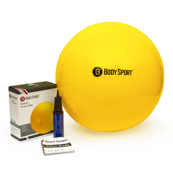 Yellow Fitness Ball - Core Dynamic Fitness