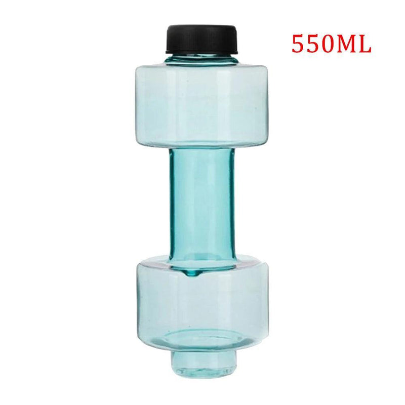 Water Dumbbell Sport Bottle Large Capacity Gym Running Fitness Bodybuilding Exercise Outdoor Bicycle Camping Cycling Bottle - Core Dynamic Fitness