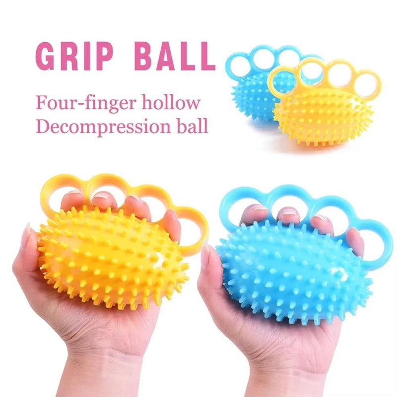 Hand Grip Strengthener Finger Exerciser Training Ball for Patient Recovery Elderly Stroke Arthriti Physical Therapy Hand Massage - Core Dynamic Fitness