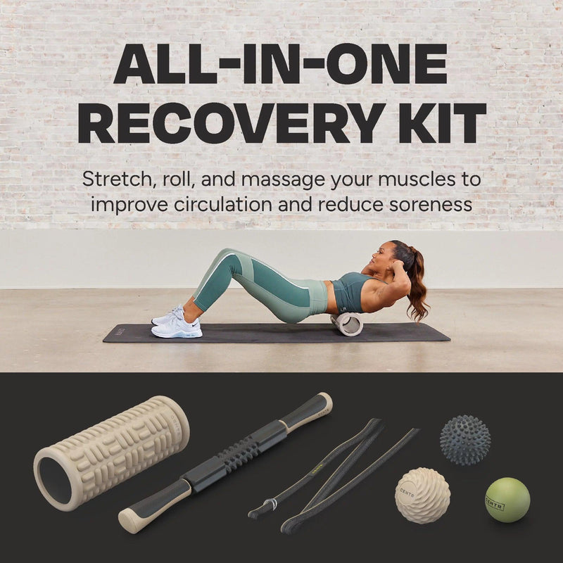 by Chris Hemsworth Recovery Kit, Targets Sore Muscles, 6-Piece Set with 3-Month Membership - Core Dynamic Fitness