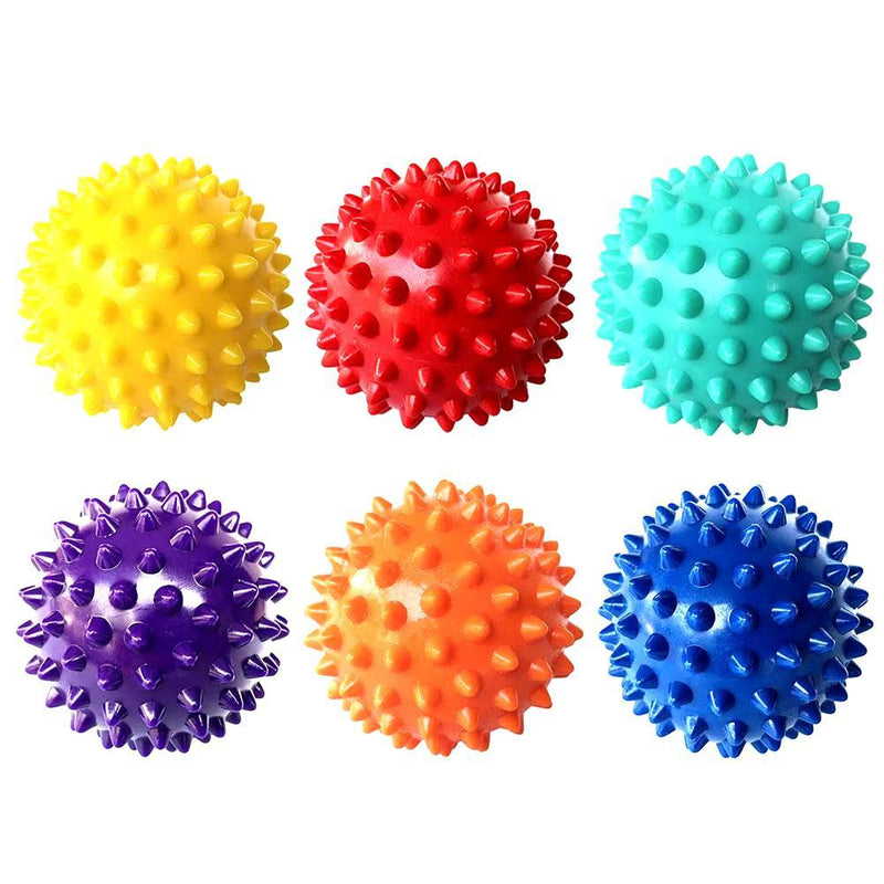 PVC Spiky Massage Ball Trigger Point Sport Fitness Hand Foot Pain Stress Relief Muscle Relax Ball - Core Dynamic Fitness