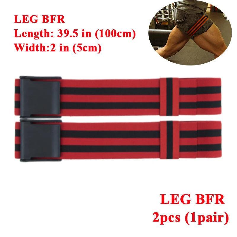 Fitness Gym Equipment Training BFR Occlusion Bands Bodybuilding Weightlifting Arm Leg Muscle Growth Blood Flow Restriction Bands - Core Dynamic Fitness